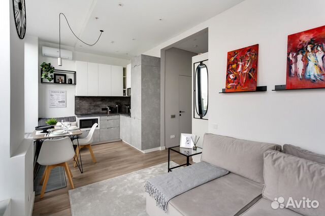 

Квартира-студия, 29 м², 1 кровать