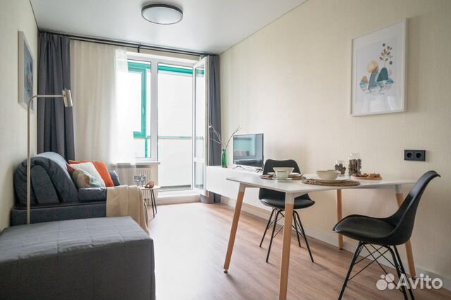 

Квартира-студия, 23,2 м², 1 кровать