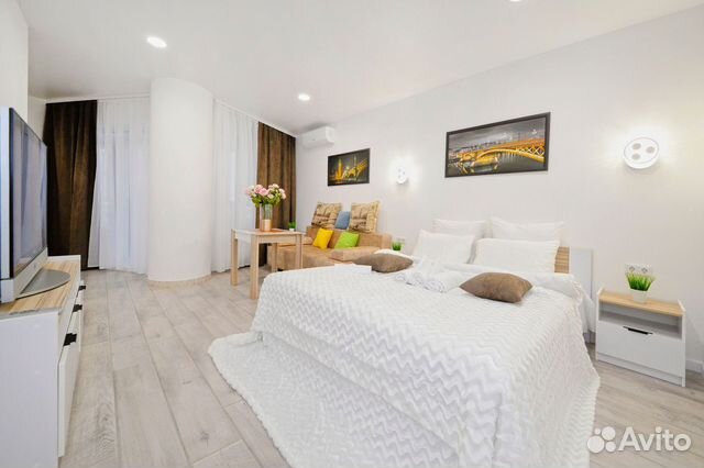 

1-к. квартира, 60 м², 3 кровати