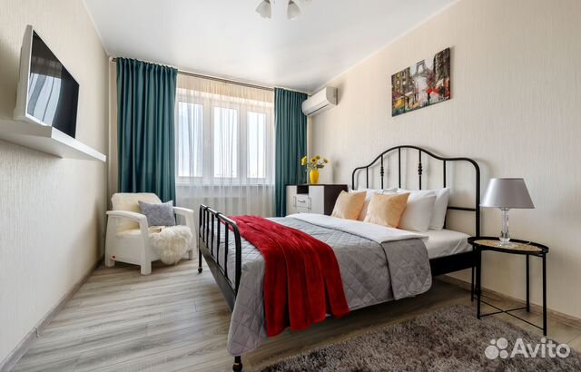 

1-к. квартира, 36 м², 2 кровати