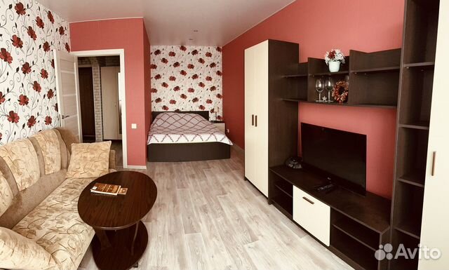 

1-к. квартира, 41 м², 2 кровати
