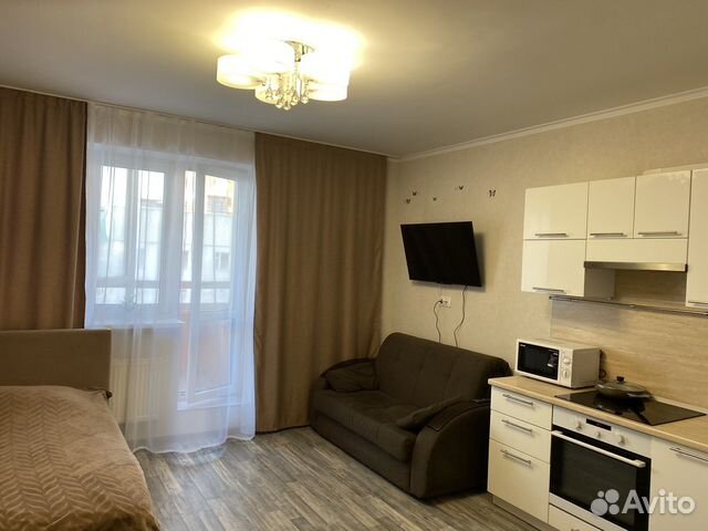 

Квартира-студия, 35 м², 2 кровати