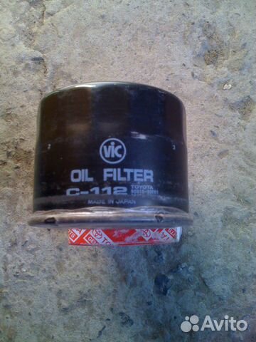 Фильтр масляный на дизельный двигатель toyota