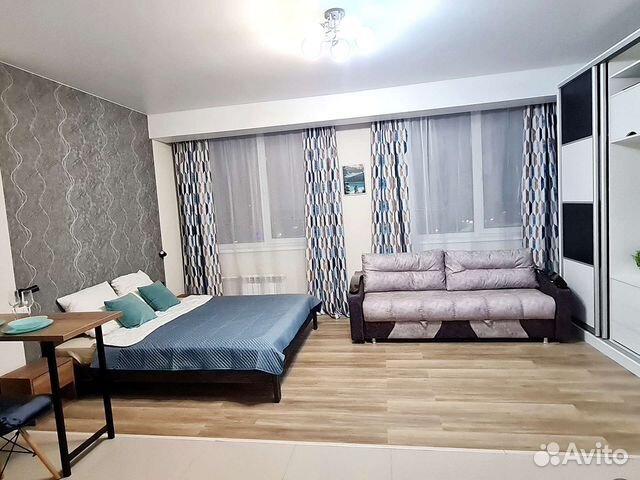

1-к. квартира, 32,5 м², 2 кровати