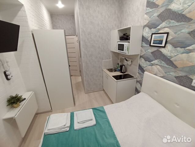 

Квартира-студия, 14 м², 1 кровать