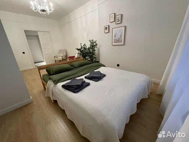 

1-к. квартира, 46 м², 2 кровати