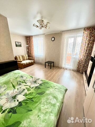 

1-к. квартира, 34 м², 2 кровати