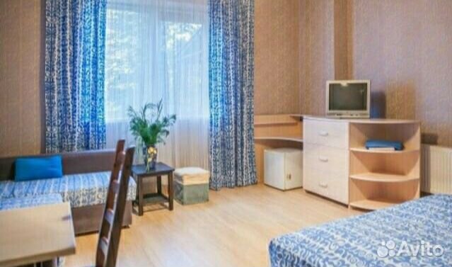 

Квартира-студия, 30 м², 2 кровати
