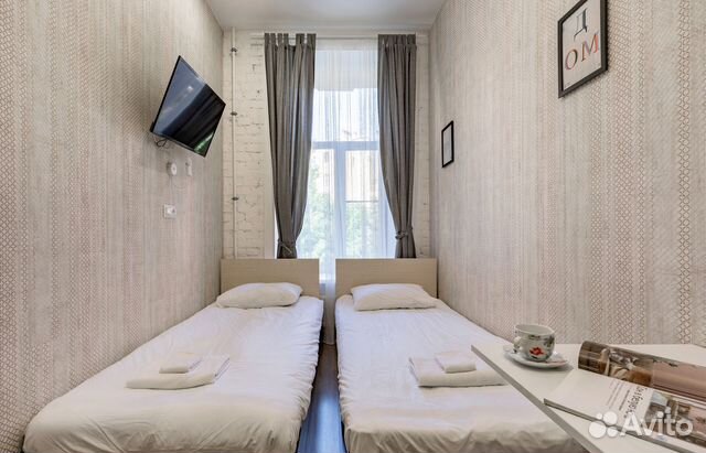 

Квартира-студия, 18 м², 2 кровати