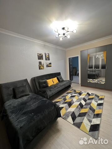 

1-к. квартира, 38 м², 2 кровати