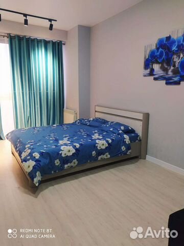 

1-к. квартира, 52 м², 2 кровати