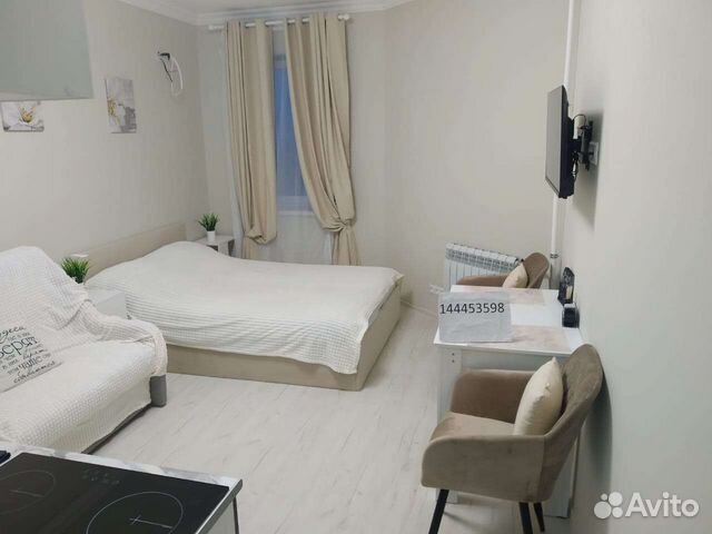 

Квартира-студия, 20 м², 2 кровати