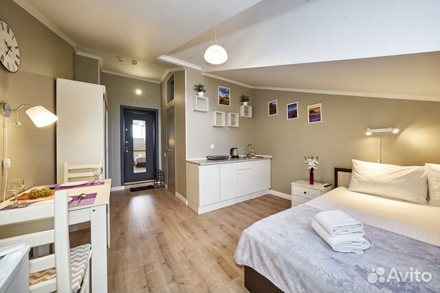 

Квартира-студия, 18 м², 1 кровать