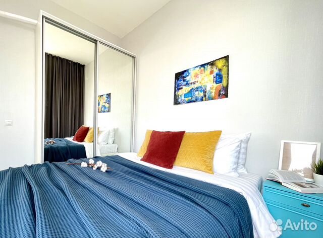

1-к. квартира, 34 м², 2 кровати