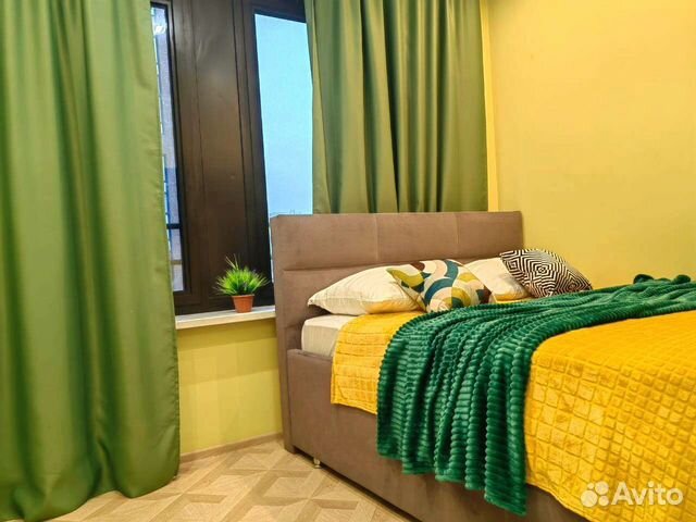 

Квартира-студия, 28 м², 2 кровати
