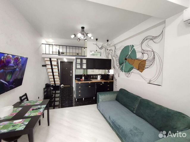 

Квартира-студия, 29,1 м², 2 кровати