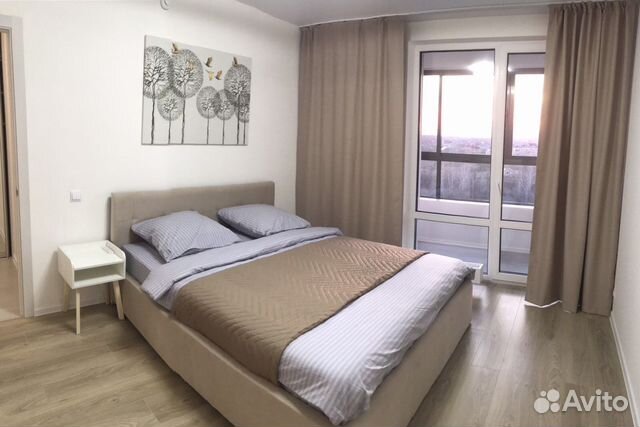 

1-к. квартира, 35 м², 2 кровати