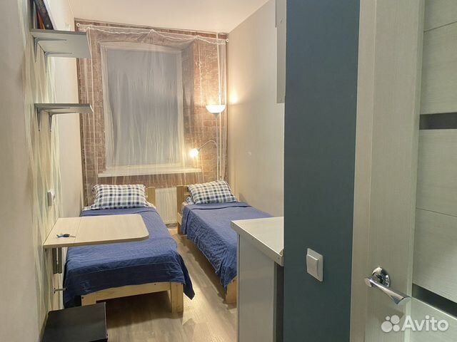 

Квартира-студия, 15 м², 2 кровати