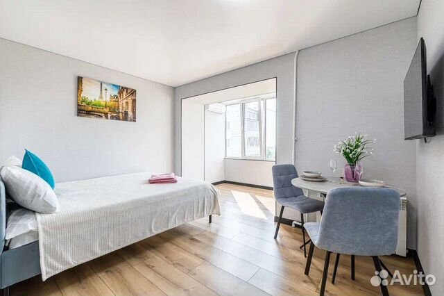 

Квартира-студия, 29 м², 1 кровать