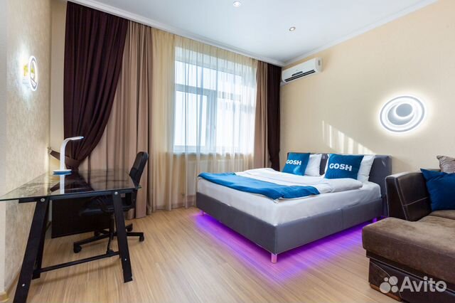 

Квартира-студия, 57 м², 2 кровати