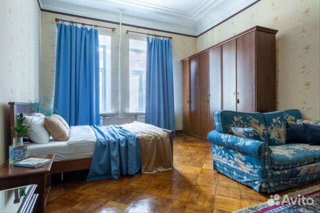 

Квартира-студия, 52 м², 2 кровати