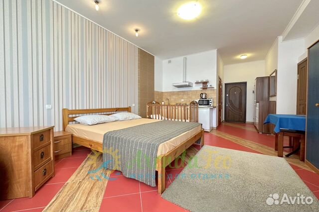 

Квартира-студия, 32 м², 2 кровати