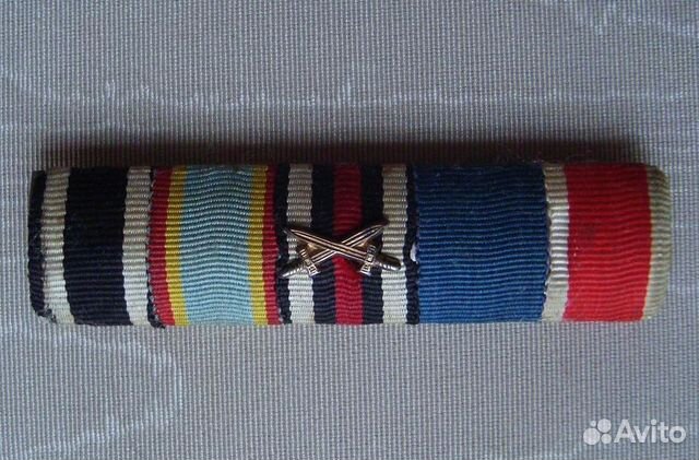 Германия. Орденская планка ветерана пмв Германия. Орденская планка ветерана пмв