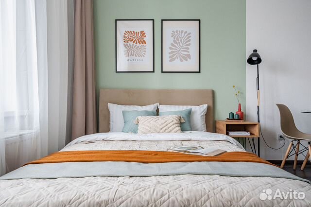 

Квартира-студия, 30 м², 2 кровати
