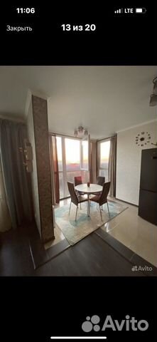 

1-к. квартира, 43 м², 2 кровати