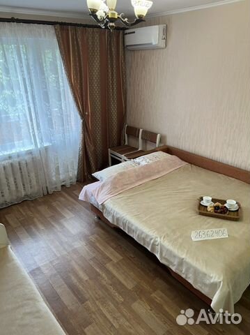 

1-к. квартира, 40 м², 2 кровати