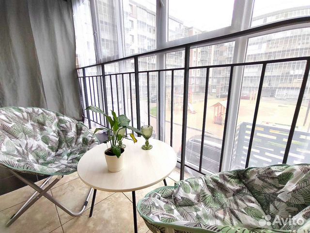 

Квартира-студия, 27 м², 2 кровати