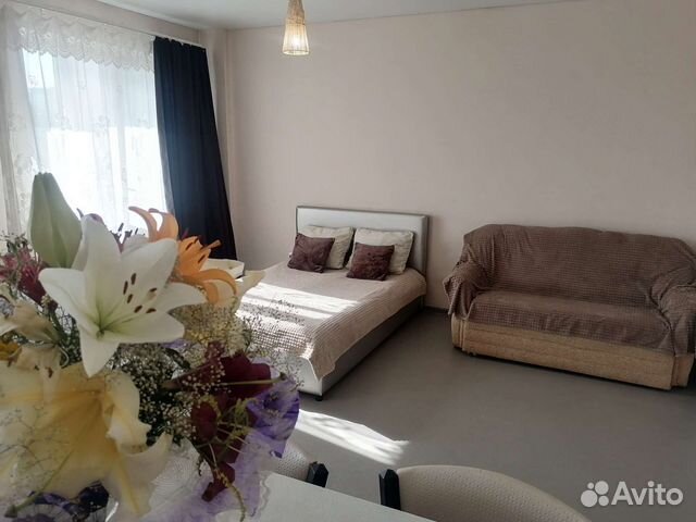 

Квартира-студия, 40 м², 2 кровати