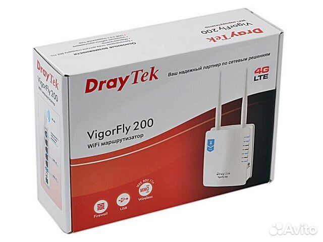 Роутеры Wi-Fi Draytek Vigorfly200 для Yota 4G