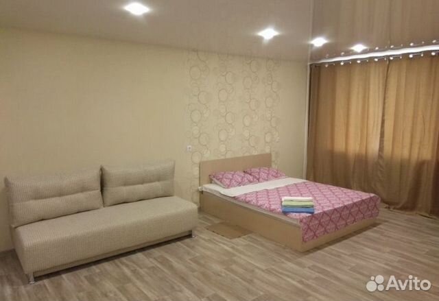 

Квартира-студия, 41 м², 2 кровати