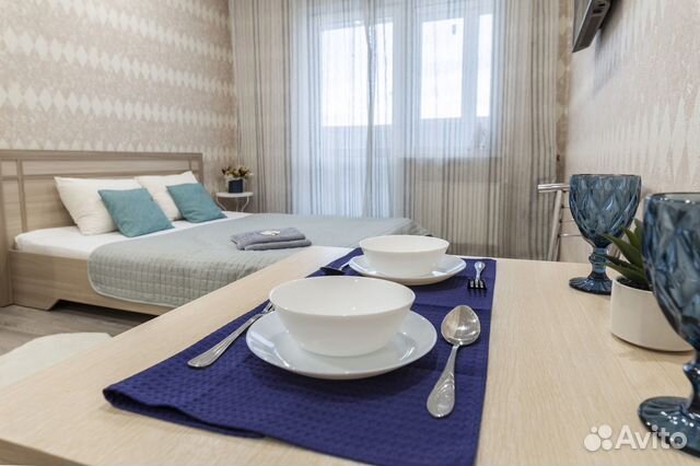 

Квартира-студия, 24 м², 1 кровать