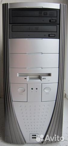 Компьютер 2 ядра 2 Gb память. Доставка бесплатно