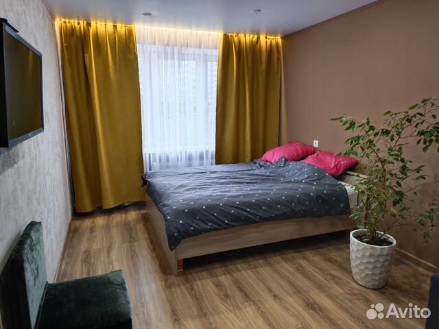 

1-к. квартира, 39 м², 2 кровати