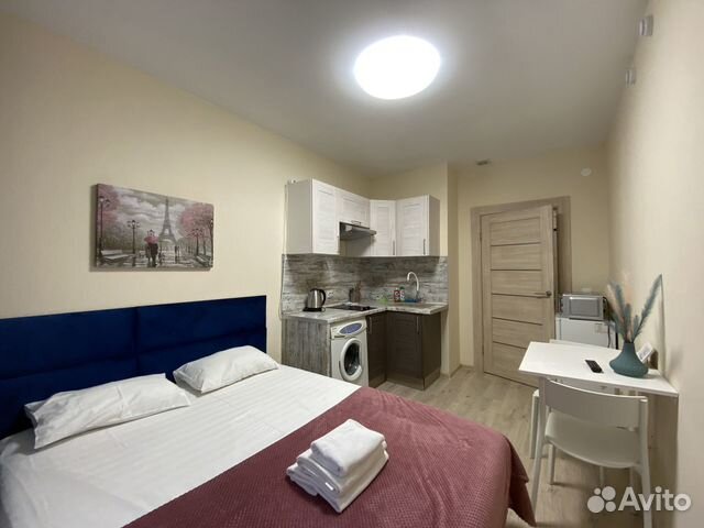 

Квартира-студия в апарт-отеле, 18 м², 1 кровать