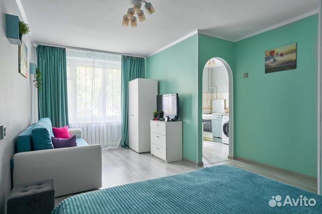 

1-к. квартира, 30 м², 2 кровати