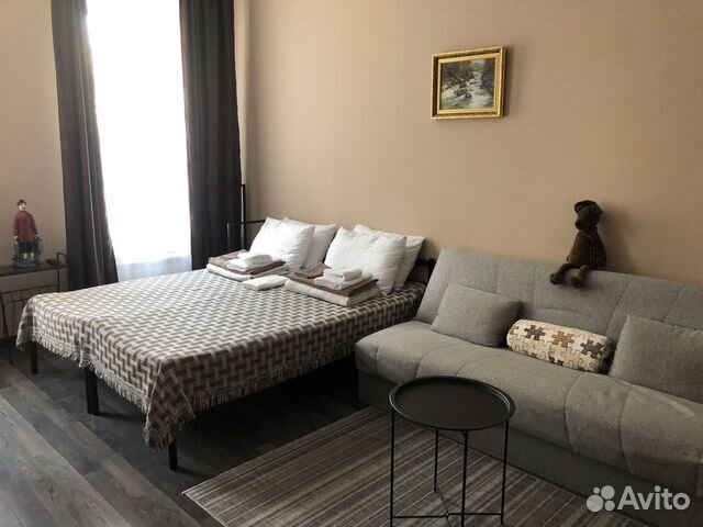 

Квартира-студия, 25 м², 3 кровати