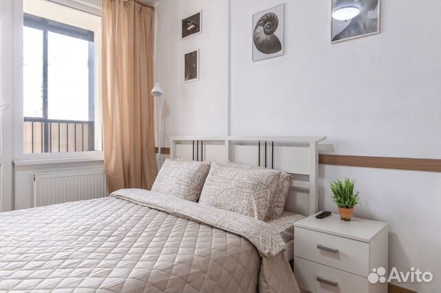 

Квартира-студия, 28 м², 2 кровати