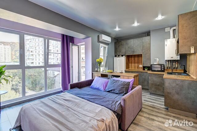 

Квартира-студия, 29 м², 3 кровати