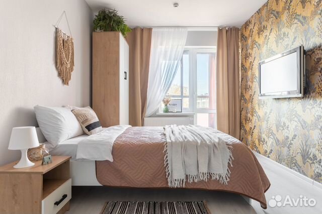 

Квартира-студия, 27 м², 1 кровать