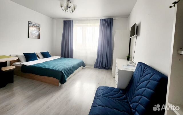 

Квартира-студия, 24 м², 2 кровати