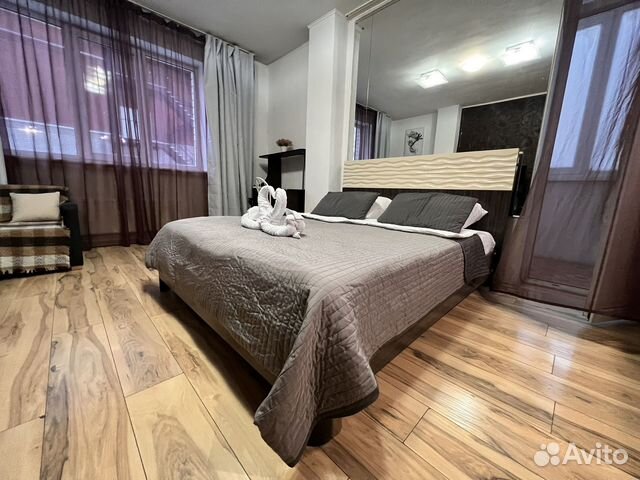 

Квартира-студия, 45 м², 2 кровати