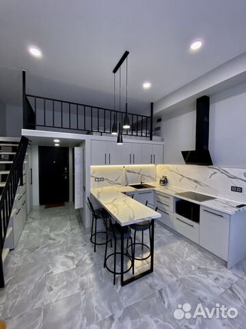 

Квартира-студия, 30 м², 2 кровати
