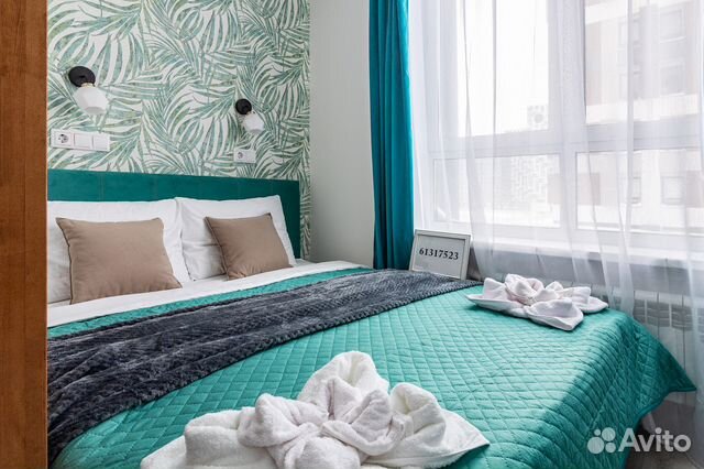 

Квартира-студия, 20 м², 2 кровати