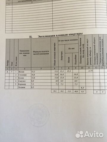 2-к квартира, 64.1 м², 7/10 эт. 2-к квартира, 64.1 м², 7/10 эт.