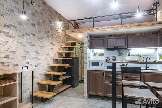 

Квартира-студия, 23 м², 2 кровати