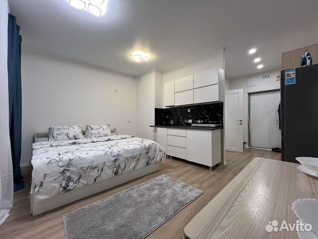 

Квартира-студия, 30 м², 1 кровать